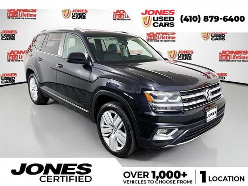 Deep Black Pearl 2019 Volkswagen Atlas 3.6L SEL