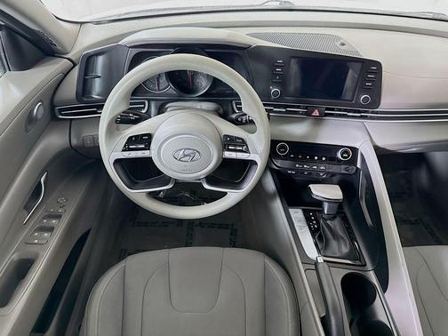 Quartz White 2021 Hyundai ELANTRA SEL
