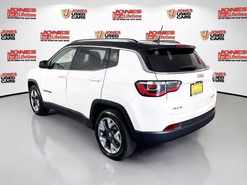 White Clearcoat 2018 Jeep Compass Limited