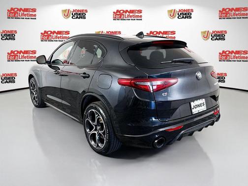 Vulcano Black Metallic 2023 Alfa Romeo Stelvio Veloce AWD