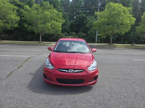 Red 2013 Hyundai Accent GLS
