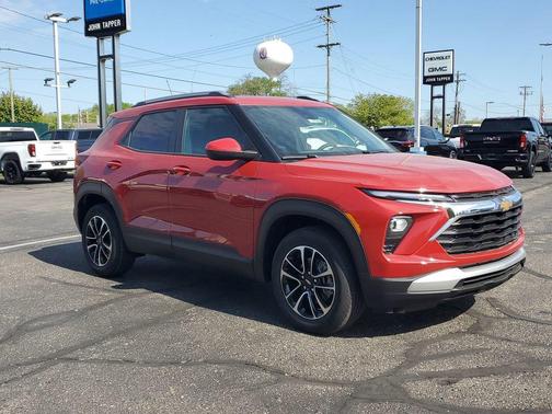 Red 2026 Chevrolet Trailblazer LT