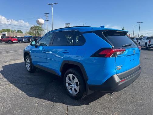 Blue Flame 2020 Toyota RAV4 LE