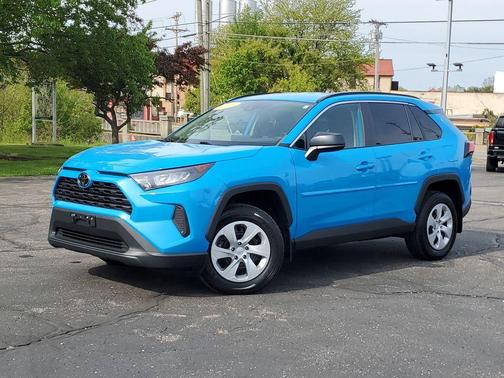 Blue Flame 2020 Toyota RAV4 LE