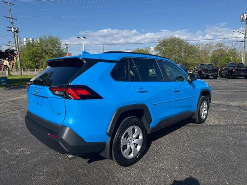 Blue Flame 2020 Toyota RAV4 LE
