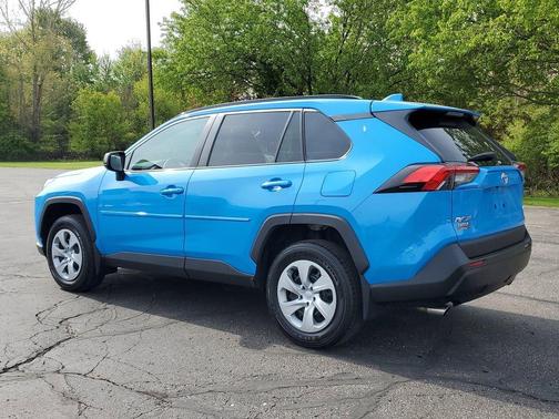 Blue Flame 2020 Toyota RAV4 LE