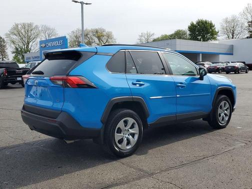 Blue Flame 2020 Toyota RAV4 LE