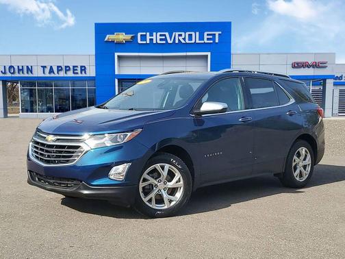 Pacific Blue Metallic 2020 Chevrolet Equinox Premier w/1LZ