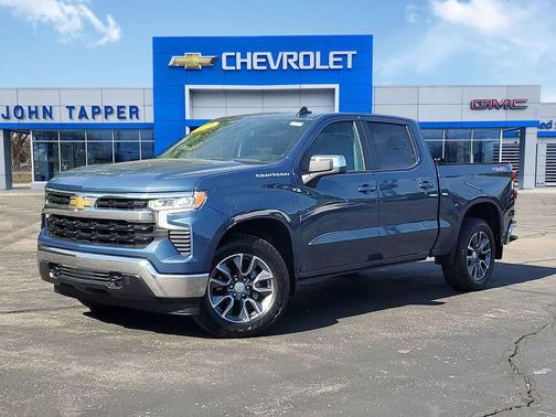 Lakeshore Blue Metallic 2024 Chevrolet Silverado 1500 LT