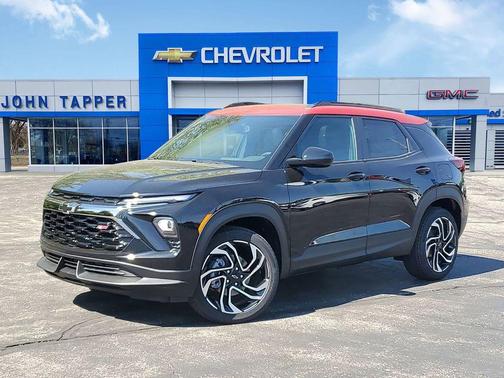 Black 2026 Chevrolet Trailblazer RS