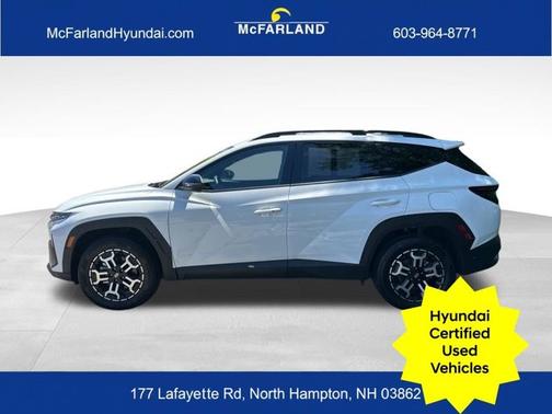 White 2026 Hyundai TUCSON XRT