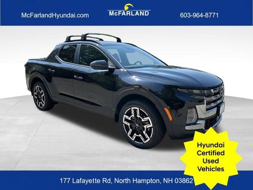 Black 2025 Hyundai SANTA CRUZ Limited