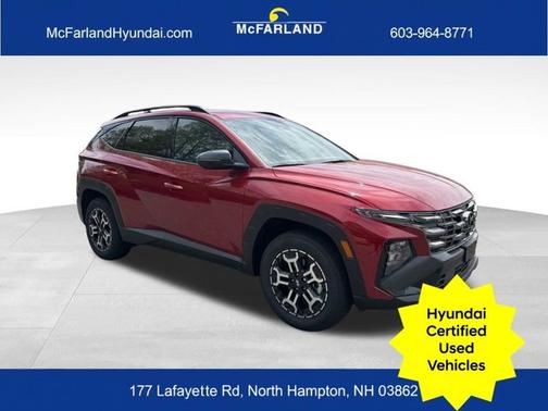 Red 2025 Hyundai TUCSON XRT