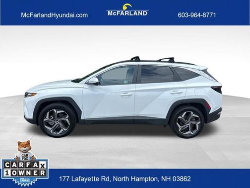 White 2024 Hyundai TUCSON Hybrid SEL Convenience
