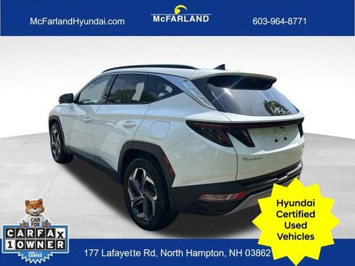 White 2024 Hyundai TUCSON Limited