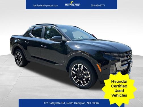 Black 2025 Hyundai SANTA CRUZ Limited
