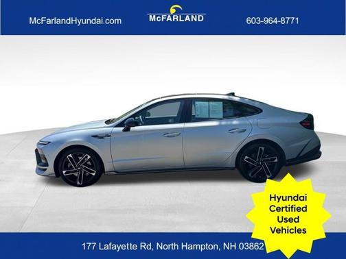 Silver 2025 Hyundai SONATA N Line