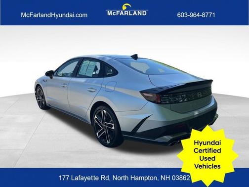 Silver 2025 Hyundai SONATA N Line