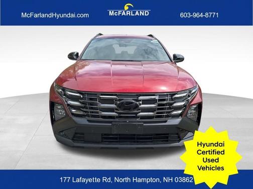 Red 2025 Hyundai TUCSON XRT