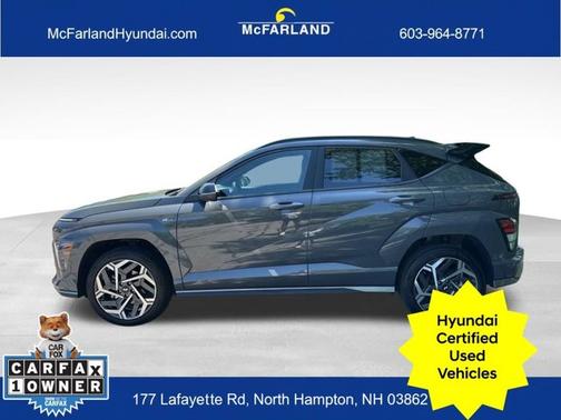 Gray 2025 Hyundai KONA N Line