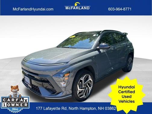 Gray 2025 Hyundai KONA N Line