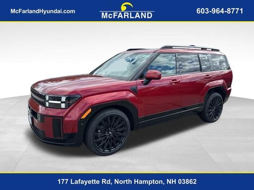 Red 2026 Hyundai SANTA FE Calligraphy