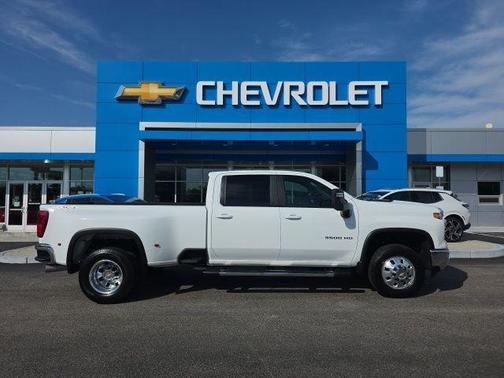 Summit White 2025 Chevrolet Silverado 3500 LT