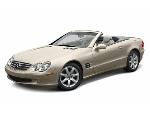 White 2004 Mercedes-Benz SL-Class SL 600