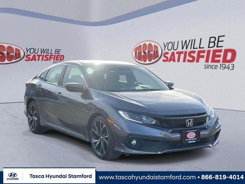 Gray 2020 Honda Civic Sport