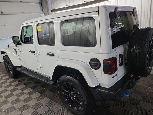 Bright White Clearcoat 2024 Jeep Wrangler 4xe Sahara