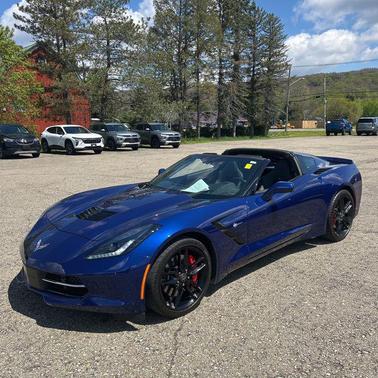 Blue Metallic 2018 Chevrolet Corvette Stingray Z51