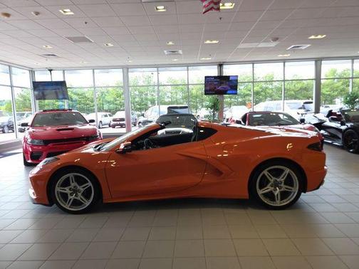 Amplify Orange Tintcoat 2023 Chevrolet Corvette Stingray w/1LT