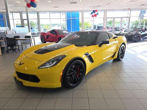 Corvette Racing Yellow Tintcoat 2016 Chevrolet Corvette Z06