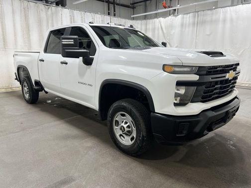 Summit White 2025 Chevrolet Silverado 2500 WT