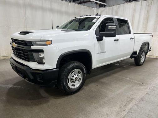Summit White 2025 Chevrolet Silverado 2500 WT