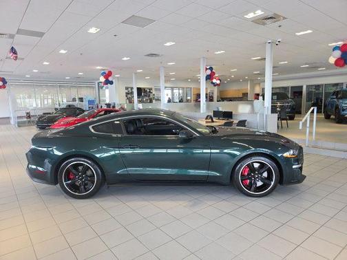 Dark Highland Green Metallic 2019 Ford Mustang Bullitt
