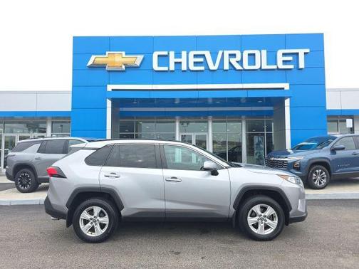 Silver 2021 Toyota RAV4 XLE