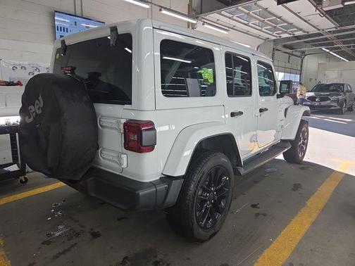 Bright White Clearcoat 2024 Jeep Wrangler 4xe Sahara