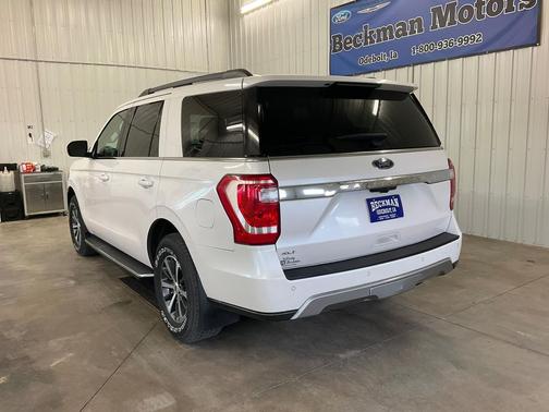 White Platinum Metallic Tri-Coat 2018 Ford Expedition XLT