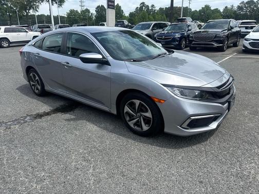 Lunar Silver Metallic 2019 Honda Civic LX