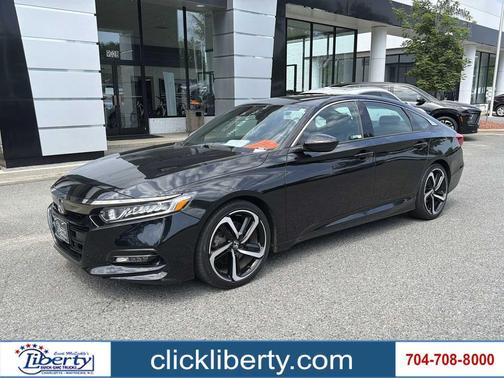 Crystal Black Pearl 2019 Honda Accord Sport