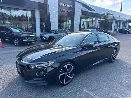 Crystal Black Pearl 2019 Honda Accord Sport