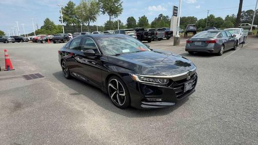 Crystal Black Pearl 2019 Honda Accord Sport