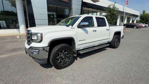 Summit White 2018 GMC Sierra 1500 SLT