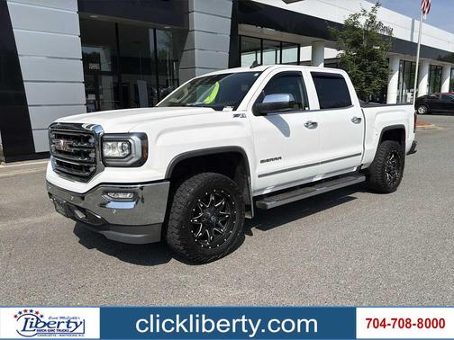 Summit White 2018 GMC Sierra 1500 SLT