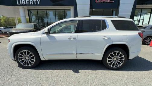 White Frost Tricoat 2023 GMC Acadia Denali
