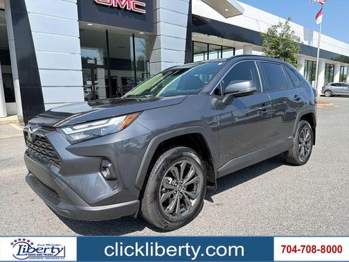 Magnetic Gray Metallic 2025 Toyota RAV4 Hybrid XLE Premium