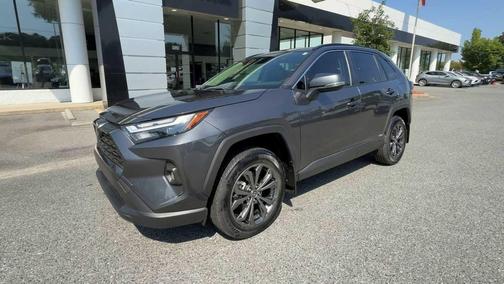 Magnetic Gray Metallic 2025 Toyota RAV4 Hybrid XLE Premium