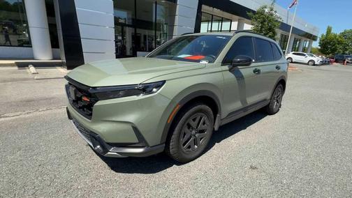 Ash Green Metallic 2026 Honda CR-V Hybrid TrailSport AWD