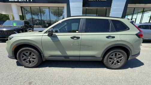 Ash Green Metallic 2026 Honda CR-V Hybrid TrailSport AWD